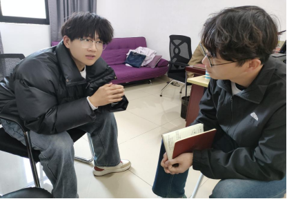 新葡的京集团35222vip与安徽科技学院开展计算机专业学生交流活动